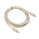 QHG02 SPDIF 3 m OD6,0 mm Toslink FIBER Digitales optisches Audiokabel von Stecker zu Stecker – Bild 2
