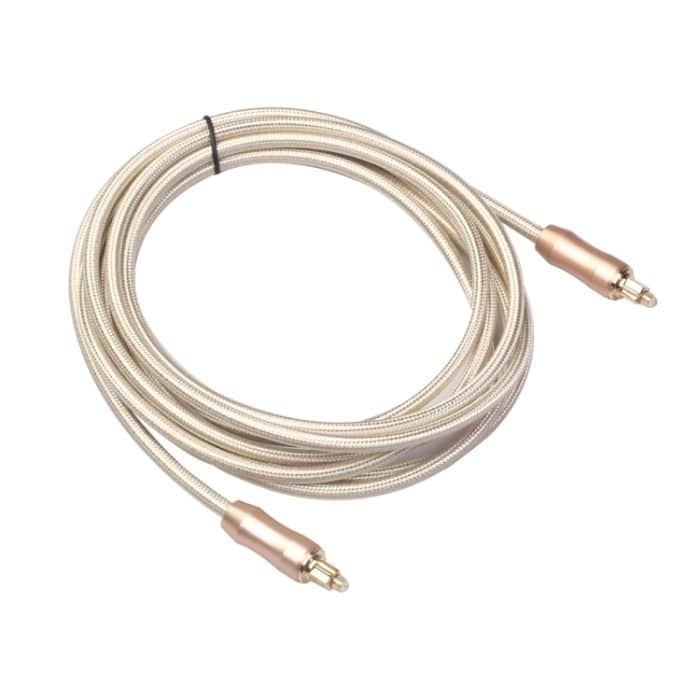 QHG02 SPDIF 3 m OD6,0 mm Toslink FIBER Digitales optisches Audiokabel von Stecker zu Stecker – Bild 2