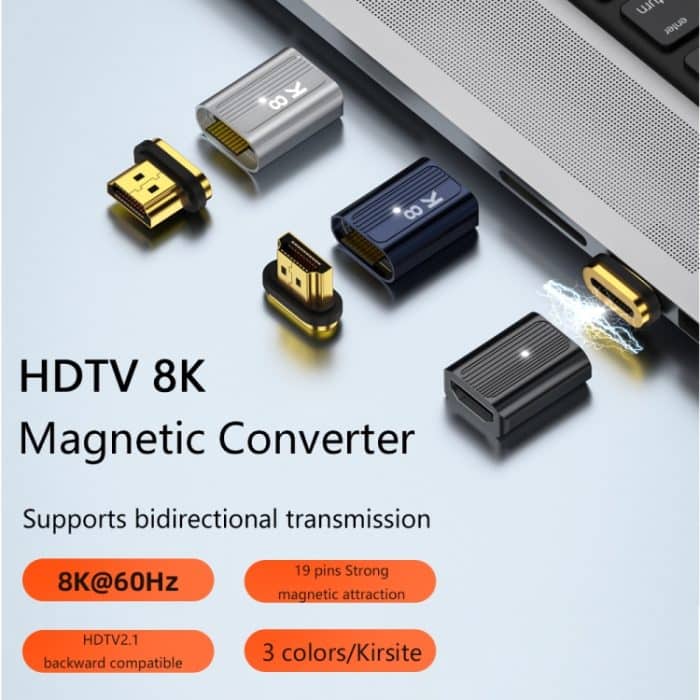 8K 60Hz HDMI-Buchse auf DP-Stecker-Adapter – Bild 3