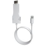 NK-1078 8 Pin bis HDMI-Stecker + USB-Buchstabe-Adapterkabel, Länge: 1m