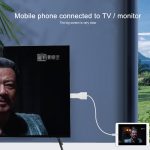 NK-1078 8 Pin bis HDMI-Stecker + USB-Buchstabe-Adapterkabel, Länge: 1m – Bild 6