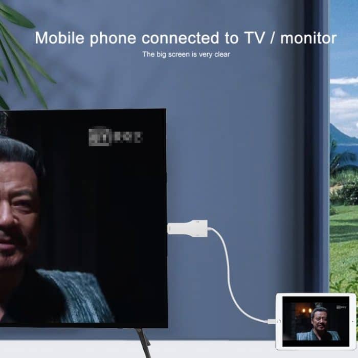 NK-1078 8 Pin bis HDMI-Stecker + USB-Buchstabe-Adapterkabel, Länge: 1m – Bild 6