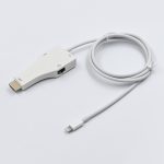 NK-1079 8 Pin bis HDMI Male + USB-Buchse + RJ45 weibliches Adapterkabel, Länge: 1m – Bild 2