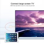 NK-1079 8 Pin bis HDMI Male + USB-Buchse + RJ45 weibliches Adapterkabel, Länge: 1m – Bild 4