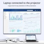 TC026 1,8m 1080P USB-C / Typ-C-Stecker an VGA-Stecker-Adapterkabel – Bild 4