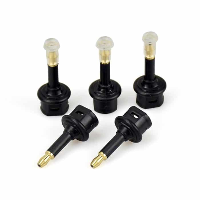 EMK-Platz Port Runde Hafen Conversion Leiter Optical Fiber Adapter Audio-Adapter – Bild 2