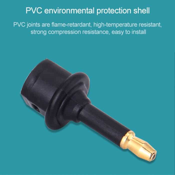 EMK-Platz Port Runde Hafen Conversion Leiter Optical Fiber Adapter Audio-Adapter – Bild 4