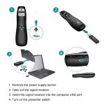 Logitech R400 2.4GHz Wireless Presenter PPT Fernbedienungsstift – Bild 4