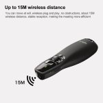 Logitech R400 2.4GHz Wireless Presenter PPT Fernbedienungsstift – Bild 5