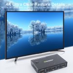 AIMOS AM-KVM201CC 2 Anschlüsse USB HUB HDMI KVM-Switch ohne Verlängerungskabel – Bild 8