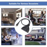 3 x 1 4K 60Hz HDMI-Umschalter mit Pigtail-HDMI-Kabel – Bild 6