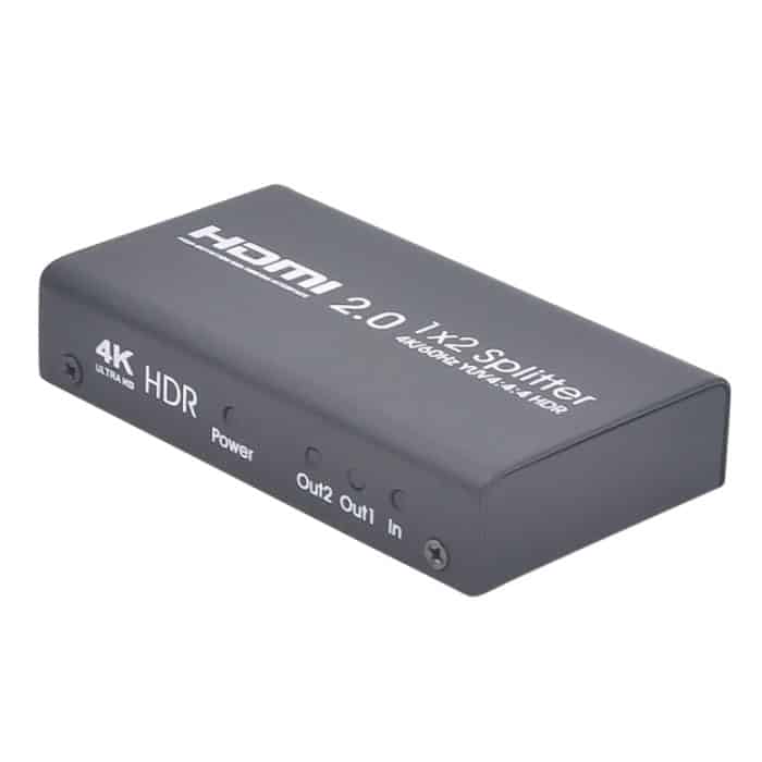 AYS-12V20 HDMI 2.0 1x2 4K Ultra HD Switch Splitter, 1x2 4K – Bild 1