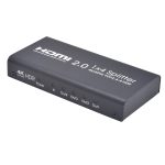 AYS-14V20 HDMI 2.0 1x4 4K Ultra HD Switch Splitter, 1x4 4K
