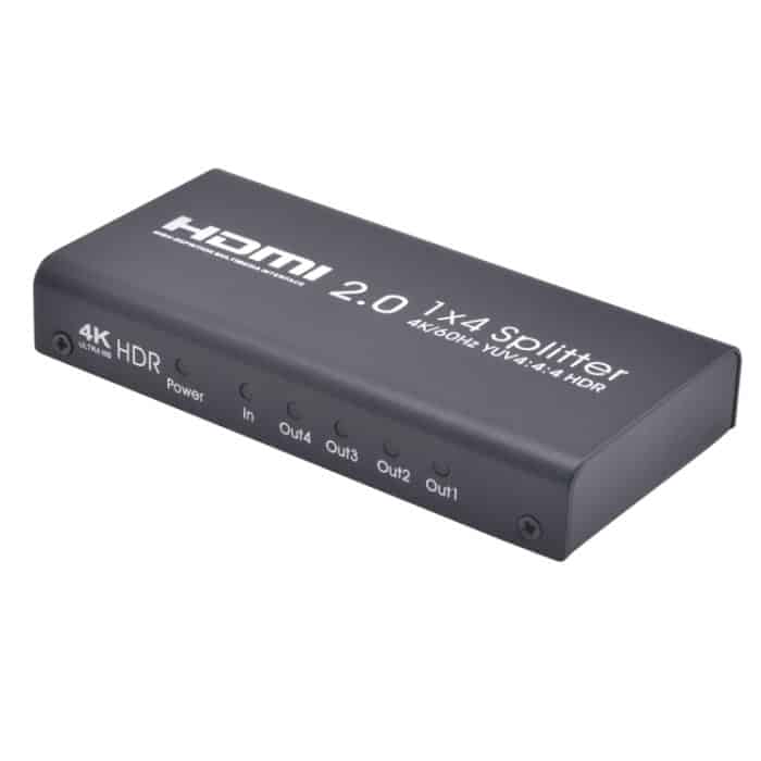 PC4257B.jpg AYS-14V20 HDMI 2.0 1x4 4K Ultra HD Switch Splitter, 1x4 4K – Bild 1