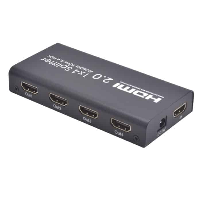 AYS-14V20 HDMI 2.0 1x4 4K Ultra HD Switch Splitter, 1x4 4K – Bild 3