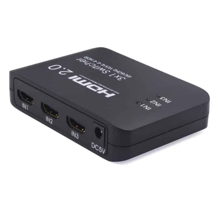 AYS-31V20 HDMI 2.0 3x1 4K Ultra HD Switch Splitter, 3x1 4K – Bild 3
