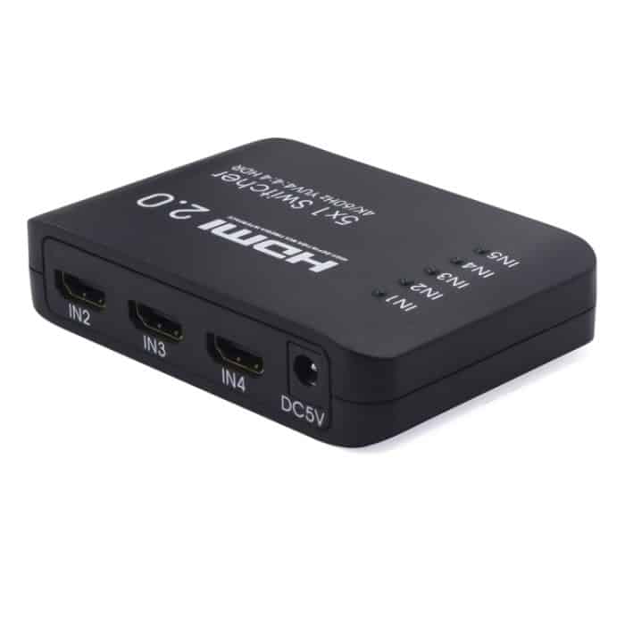 AYS-51V20 HDMI 2.0 5x1 4K Ultra HD Switch Splitter, 5x1 4K – Bild 3