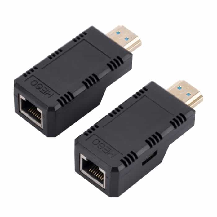 60 m RJ45-auf-HDMI-Netzwerk-Extender, mit Kabel – Bild 2