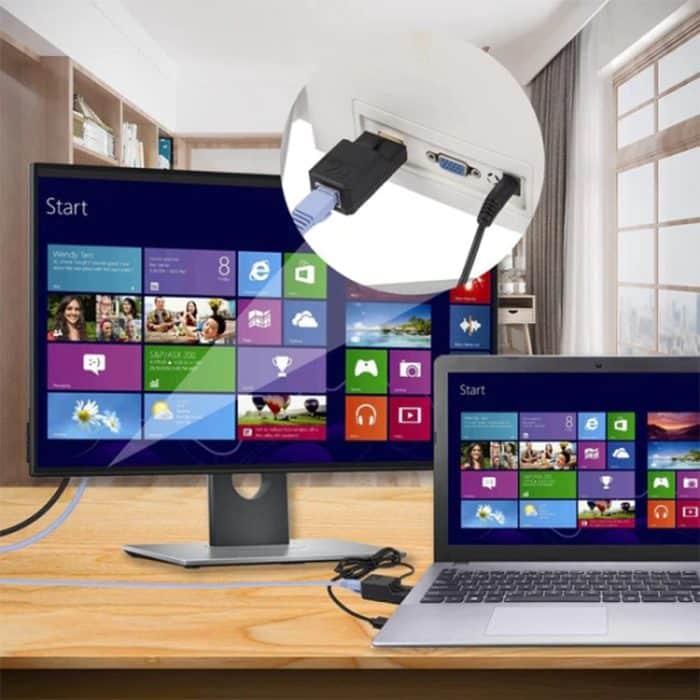 60 m RJ45-auf-HDMI-Netzwerk-Extender, mit Kabel – Bild 10