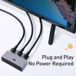 LS1097 1-in-2-out-4K-Split-Screen-HDMI-Zwei-Wege-Konvertierungs-Audio-Video-Switch – Bild 4