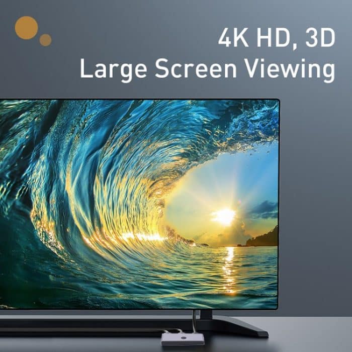 LS1097 1-in-2-out-4K-Split-Screen-HDMI-Zwei-Wege-Konvertierungs-Audio-Video-Switch – Bild 6