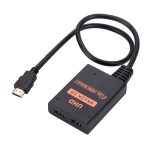 1 in 2 Ausgänge HDMI 4K HD Video Splitter, mit Kabel