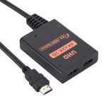 1 in 2 Ausgänge HDMI 4K HD Video Splitter, mit Kabel – Bild 2