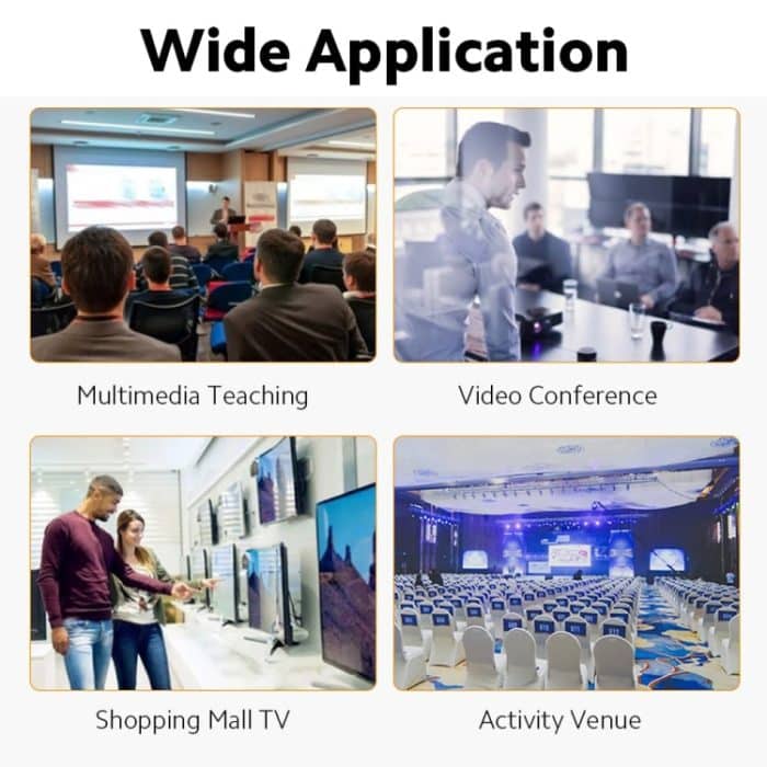 1 in 2 Ausgänge HDMI 4K HD Video Splitter, mit Kabel – Bild 9