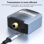 Digital-zu-Analog-3,5-Koaxial-Audiokonverter, Host + USB-Kabel + Glasfaserkabel – Bild 7