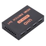 HDMI-Switch 3 in 1 Ausgang 4Kx2K HD-Video-Switch, mit Fernbedienung – Bild 3