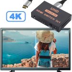 HDMI-Switch 3 in 1 Ausgang 4Kx2K HD-Video-Switch, mit Fernbedienung – Bild 6