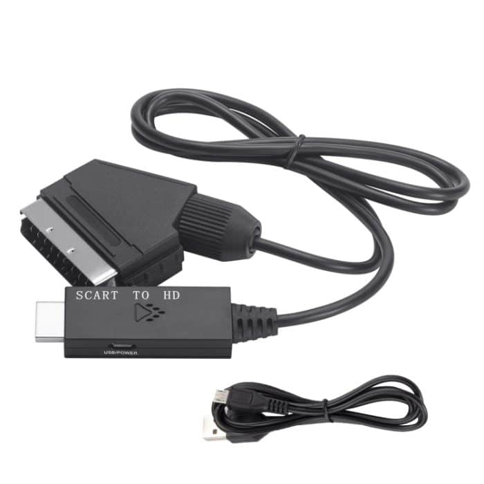 Scart-auf-HDMI-kompatibles Konverter-Video-Audio-Adapterkabel, Scart To HDMI – Bild 1