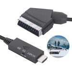 Scart-auf-HDMI-kompatibles Konverter-Video-Audio-Adapterkabel, Scart To HDMI – Bild 3
