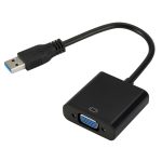 Externes Grafikkarten-Konverterkabel USB3.0 zu VGA, Auflösung: 720P, 720P (Black), 720P (Blue), 720P