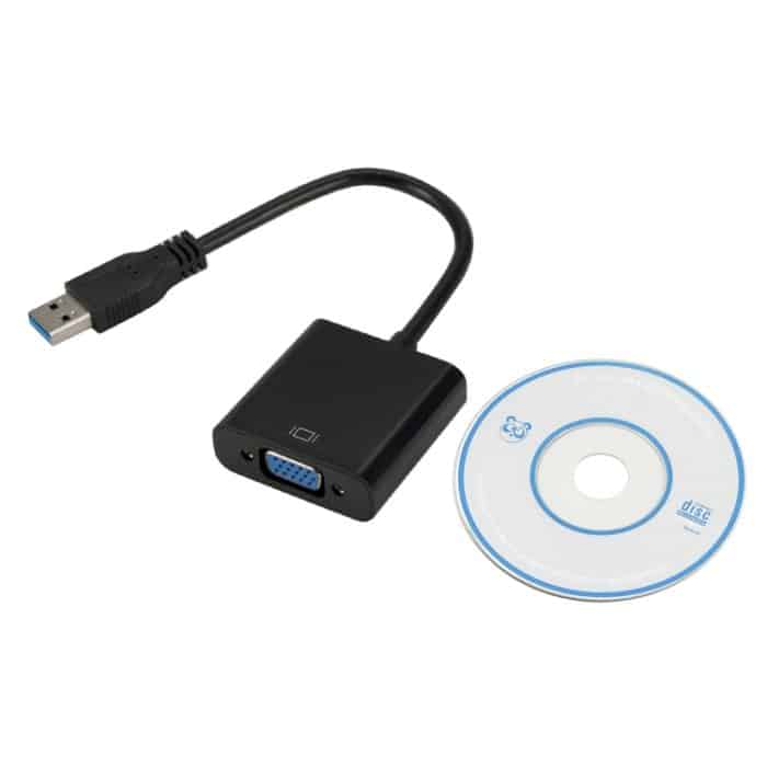 Externes Grafikkarten-Konverterkabel USB3.0 zu VGA, Auflösung: 1080P, 1080P (Black), 1080P (Blue), 1080P – Bild 4