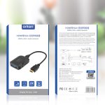 Onten 35165 HDMI zu VGA + Optischer Audiokonverter für Lautsprecher / TV / Computer – Bild 4