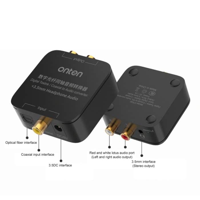 Onten 37506 Unterstützung für digitale optische koaxiale Audiokonverter 192K – Bild 3