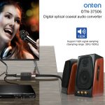 Onten 37506 Unterstützung für digitale optische koaxiale Audiokonverter 192K – Bild 7