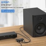 Onten 37507 Digital Optical Audio 3-in-1-Out-Switcher-Lautsprecheranschluss – Bild 6