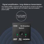 4k HD-Video-Smart Zwei-Wege-HDMI-Switcher – Bild 7