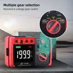 Benetech GT5105A professioneller LCD-Digitalwiderstand Prüfzähler Megger Erde Bodenwiderstand Spannungsprüfer – Bild 5