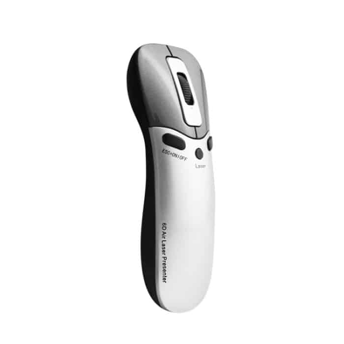 PR-05 2.4G Wireless 6D Gyroskop Fly Air Mouse Laserpointer Pen Presenter für PC / Laptop Teaching Conference Speech – Bild 3