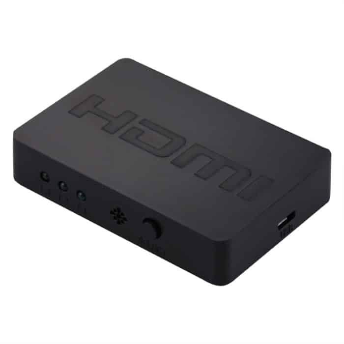 1080P 3 x 1 Ports (3 Ports Eingang x 1 Port Ausgang) HDMI-Switch mit Fernbedienung – Bild 2