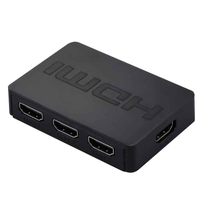 1080P 3 x 1 Ports (3 Ports Eingang x 1 Port Ausgang) HDMI-Switch mit Fernbedienung – Bild 3