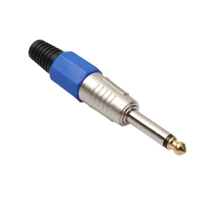 10 PCS 6.35 Vergoldeter Monomikrofon-Audiostecker – Bild 4