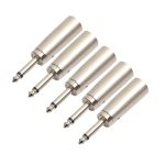 5 PCS 6,35 mm bis 3-poliger XLR-Stecker-Audiokonverter-Stecker – Bild 2