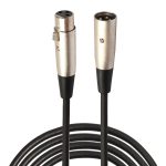 3 m 3-poliges XLR-Stecker-zu-XLR-Buchse MIC Shielded Cable Microphone Audio Cord