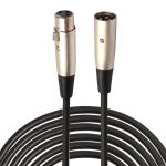 10 m 3-polige XLR-Stecker auf XLR-Buchse MIC Shielded Cable Microphone Audio Cord – Bild 2