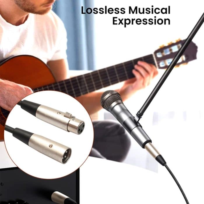 10 m 3-polige XLR-Stecker auf XLR-Buchse MIC Shielded Cable Microphone Audio Cord – Bild 7