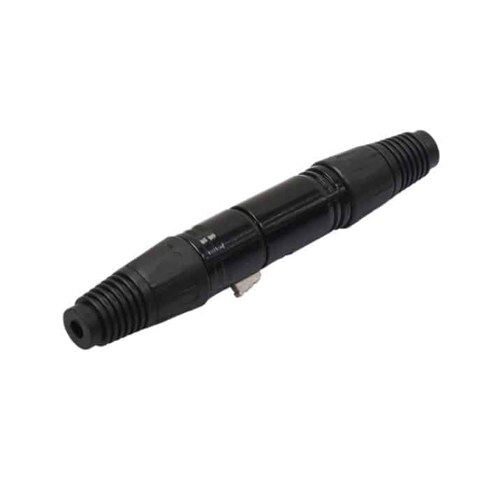 5 Paar schwarz 3-poliger XLR-Audiokabelstecker männlich und weiblich – Bild 4